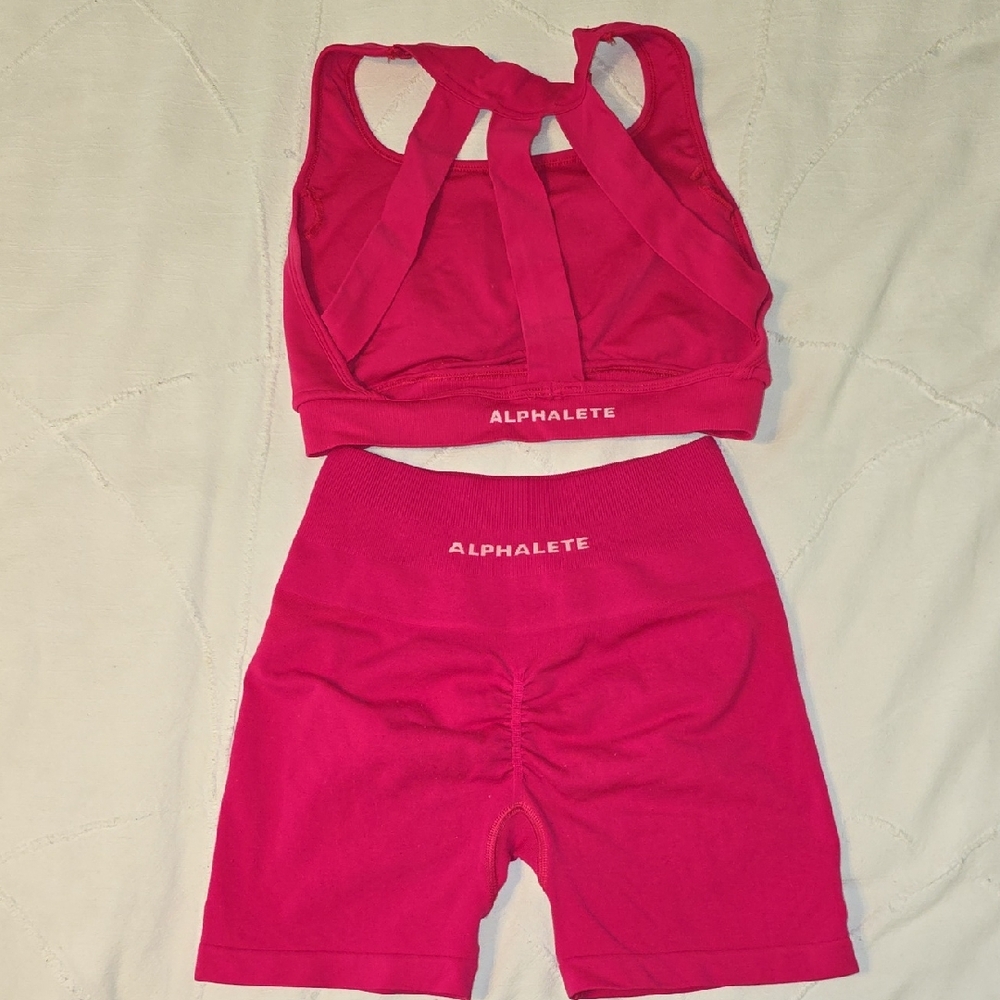 Alphalete Amplify Shorts Set